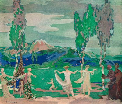 De velden van Avatar, begin 20e eeuw 1914-1915 door George Sheringham
