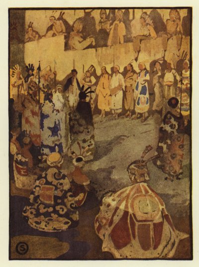 De Grote Hof-Tent Was Gevuld met Glooskap