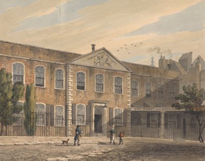 Het kantoor van The Times en Evening Mail door George Sidney Shepherd