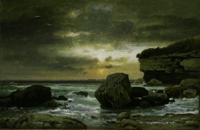 Een marinier door George Snr. Inness
