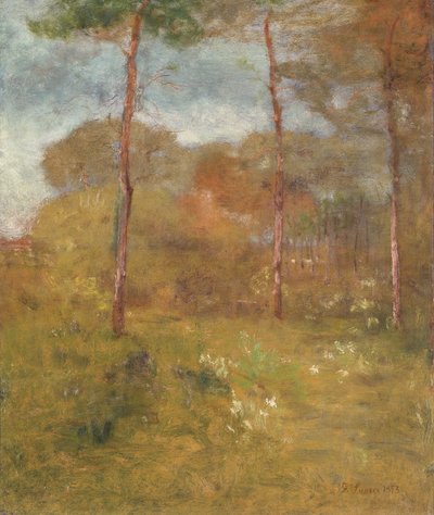 Oranje Weg, Tarpon Springs, c.1893 door George Snr. Inness