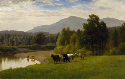 Weidelanden, 1867 door George Snr. Inness
