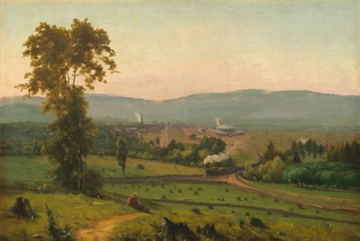 De Lackawanna-vallei door George Snr. Inness
