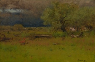 De Voorbijgaande Storm door George Snr. Inness