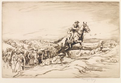 2e Lancers bij Epehy 1 december 1917 door George Soper