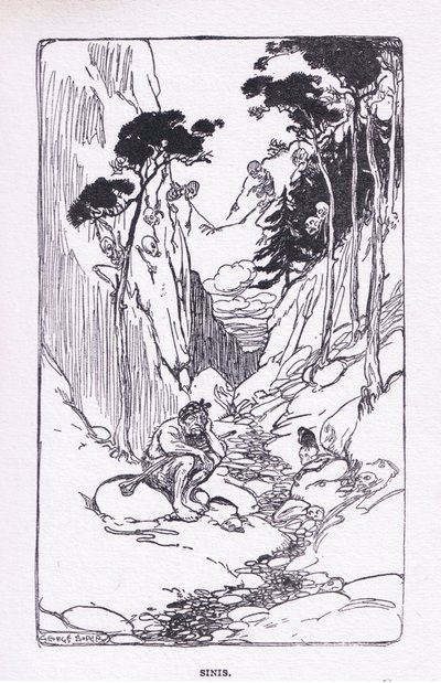 Sinis, uit The Heroes gepubliceerd door George Allen en Unwin 1929 door George Soper