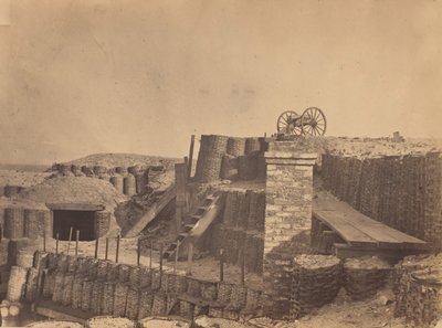 Vestingen bij Charleston, South Carolina, ca. 1861 door George Stacy.