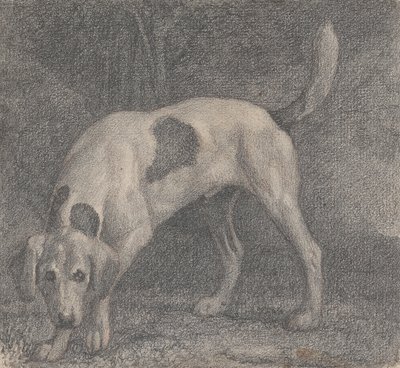 Een vos op het spoor door George Stubbs