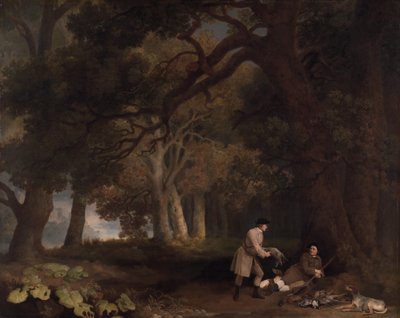 Rust na het jagen door George Stubbs