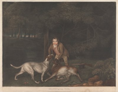 Dood van de hinde door George Stubbs