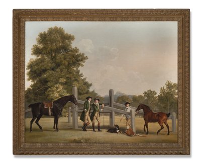 William Henry Cavendish-Bentinck, 3e Hertog van Portland en zijn jongere broer Lord Edward, 1767-68 door George Stubbs