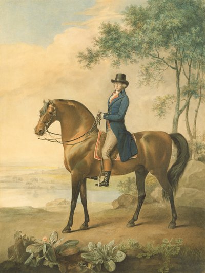 Warren Hastings op zijn Arabische Paard, 1796 door George Townley Stubbs