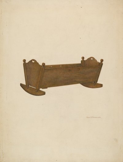 Wieg door George V. Vezolles