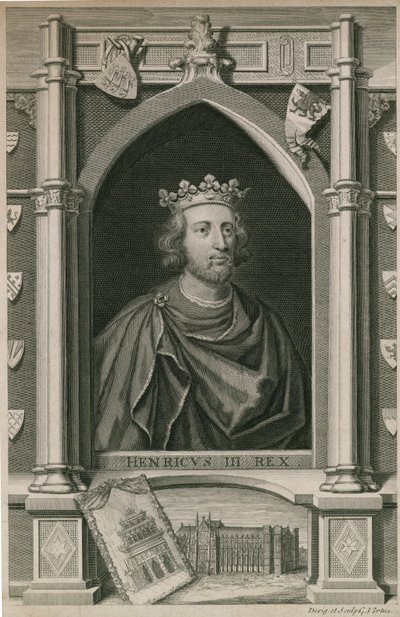 Henricus III Rex door George Vertue