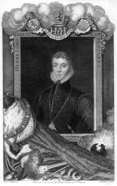 Henry Stewart, Lord Darnley, koning-gemaal van Mary, koningin van Schotland door George Vertue