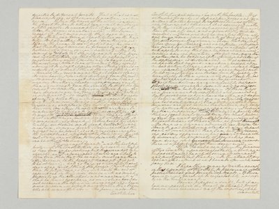 "De macht onder de grondwet zal altijd bij het volk liggen", ondertekende handgeschreven brief aan Bushrod Washington, 9 november 1787 door George Washington
