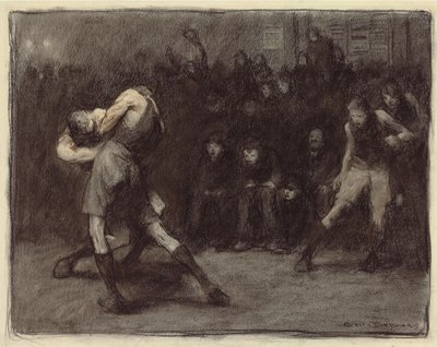 Basketbal, 1906 door George Wesley Bellows