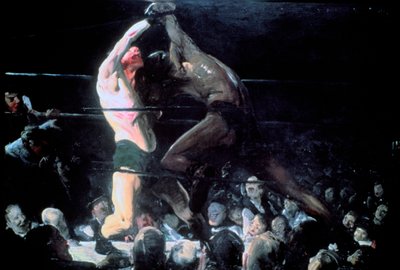 Beide leden van deze club, 1909 door George Wesley Bellows