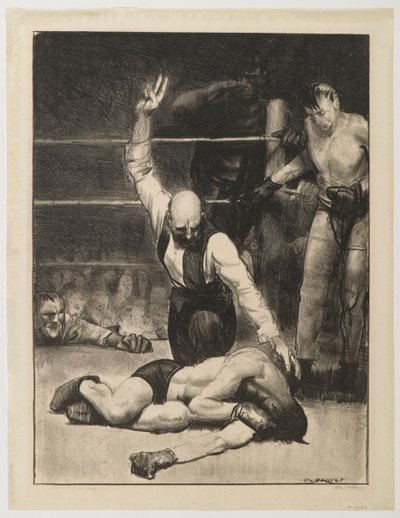 Geteld Uit No.2, 1921 door George Wesley Bellows