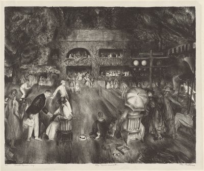 Het toernooi door George Wesley Bellows