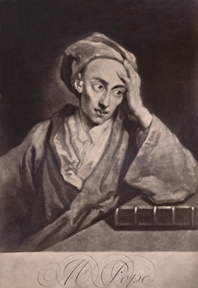Alexander Pope, Engelse dichter en satiricus, ca. 1732 door George White