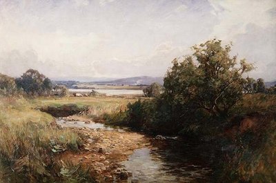 Een Schotse beek door George Whitton Johnstone