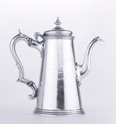 Koffiepot (zilver) door George Wickes