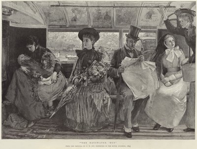 De Bayswater Bus door George William Joy