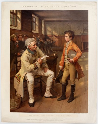 Wellingtons Eerste Ontmoeting met de Fransen, 1785 door George William Joy