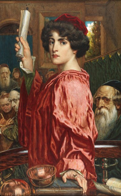 Portia door George William Smetham Jones