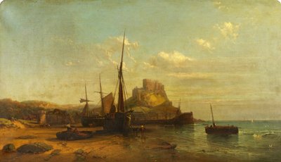 Mont Orgueil, Jersey door George Wolfe