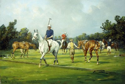 Voor de Start van de Wedstrijd door George Wright