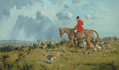 Op de geur (olieverf op doek) door George Wright