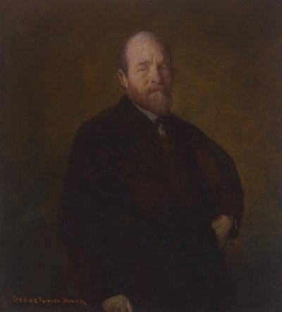 Henry George door George de Forest Brush