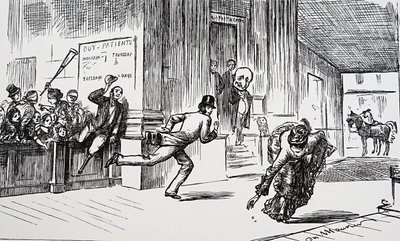 Een oude truc in een nieuwe context! door George du Maurier