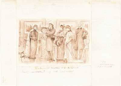 Gerenommeerde Amateurs nr. II: De Kunstcriticus door George du Maurier