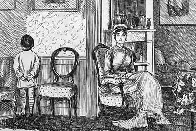 De Moeilijkheid om de Bovenhand te Behouden door George du Maurier