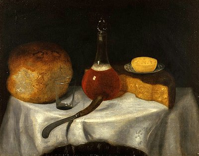 Een keuken stilleven door George of Chichester Smith