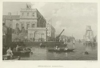 Greenwich Hospital door George the Elder Chambers