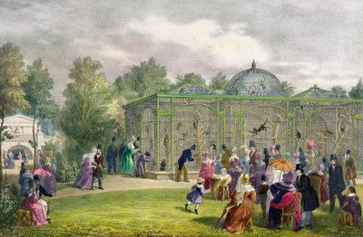 Het apenhuis in de dierentuin, Regent