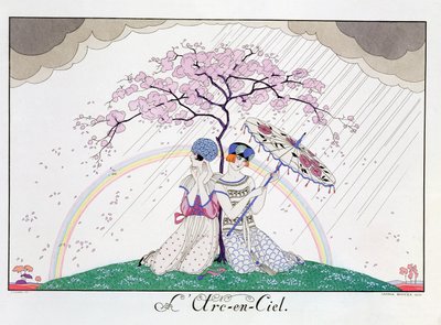 De Regenboog, gegraveerd door Henri Reidel door Georges (after) Barbier