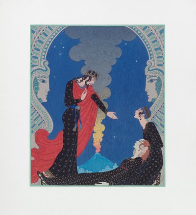 Empedocles, Vermeende God door Georges Barbier