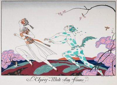De namiddag van een faun door Georges Barbier