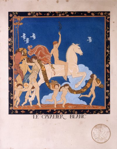De Witte Ruiter door Georges Barbier