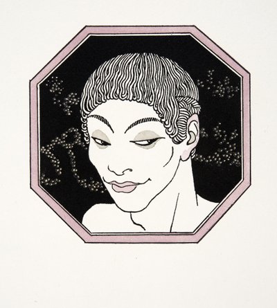 Le Tombeau des Naiades, illustratie uit Les Chansons de Bilitis, door Pierre Louys door Georges Barbier