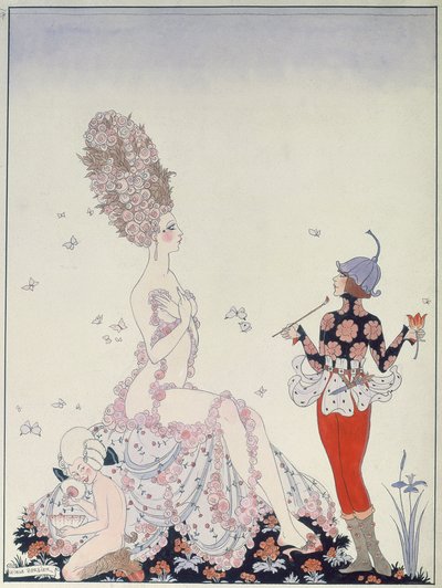 Moeder Natuur door Georges Barbier