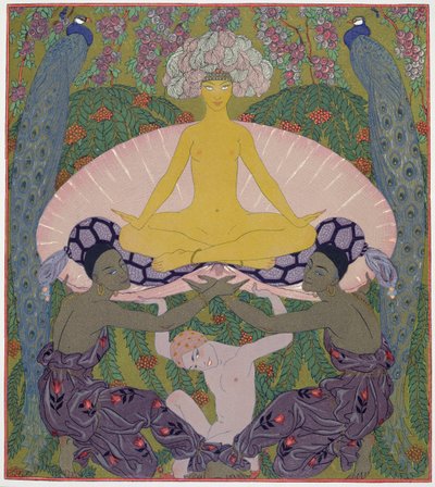 De geboorte van Venus door Georges Barbier