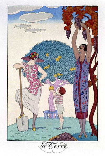 De Aarde door Georges Barbier