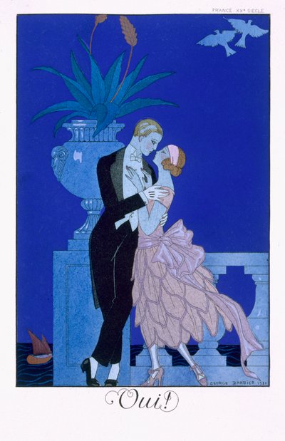 Ja! 1921 door Georges Barbier