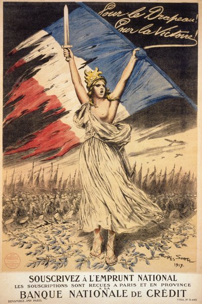Poster voor abonnement op de nationale lening: 